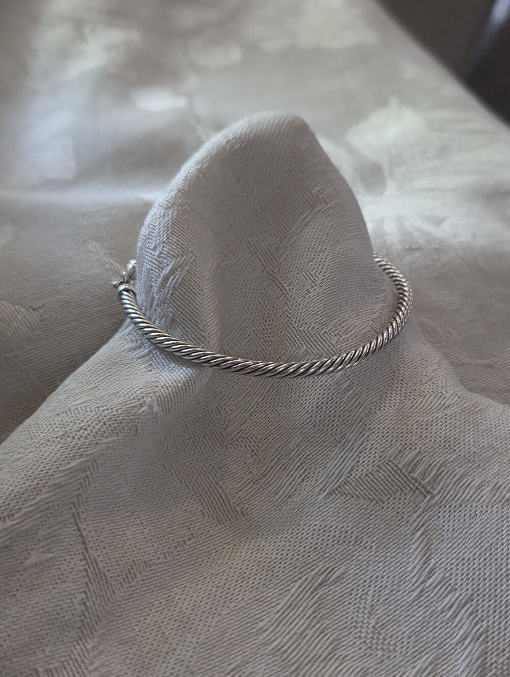 David Yurman Cable Collectibles Heart Lock Bracelet with Diamonds - Picture 7 of 16